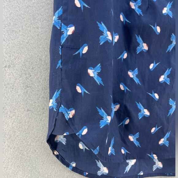 Duluth Trading Co Women’s Bluebird Tunic Button Up Blouse Women’s Size Small - Picture 16 of 16